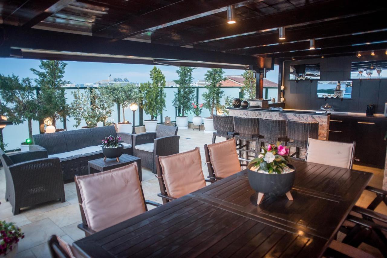 Luxury Penthouse With Private Pool Apartman Préveza Kültér fotó